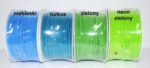 Guma okrągła kolor 2mm a50m