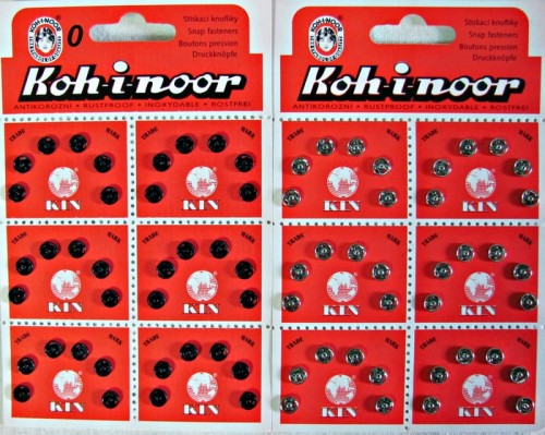 Zatrzaski metalowe nr0