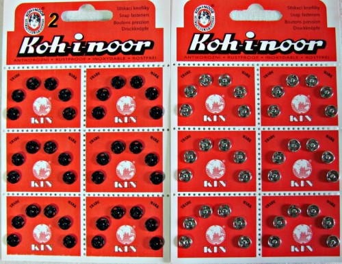 Zatrzaski metalowe nr2