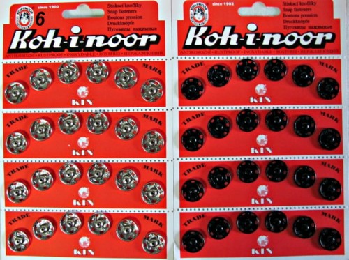 Zatrzaski metalowe nr6