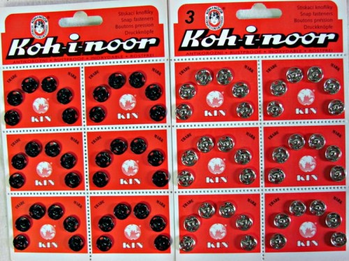 Zatrzaski metalowe nr3 