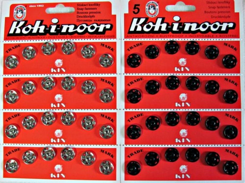 Zatrzaski metalowe nr5