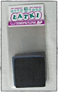 Łatki termo mix jeans 7cmx7cm