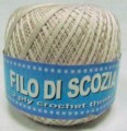 Kordonek Filo di Scozia 15/3 ecru 