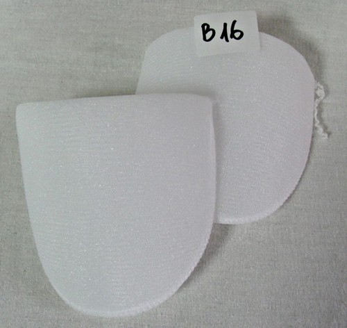 Wkłady barkowe białe B16 atest