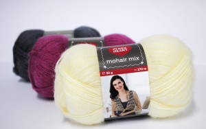 Włóczka mohair mix