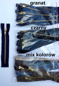 Zamek metal 16cm 1opk=10szt