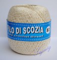ekri ze złotą nitką