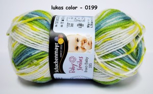 Włóczka Bravo Baby ombre   print 185