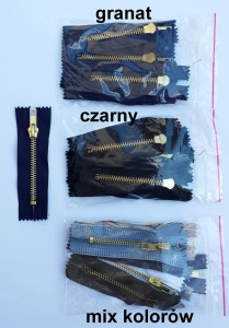 Zamek metal 8cm 1opk 10szt